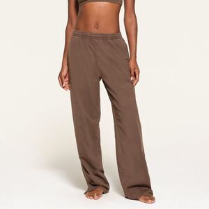 Good American Tan/Brown Cotton Sweatpants(Size 0/XS)